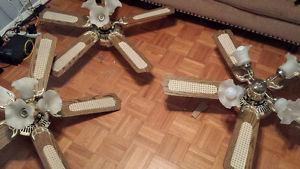 3 ceiling fans for sale