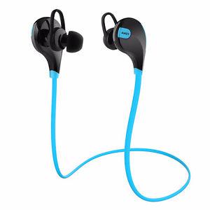 AUKEY Bluetooth Headphones, Wireless Sport Earbuds, Blue