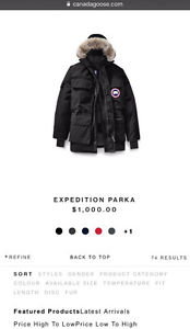 BRAND NEW Canada Goose Coat for Man