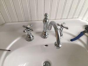 Bathroom sink taps