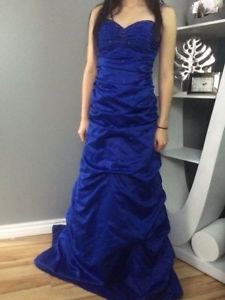 Beautiful royal Blue prom dress