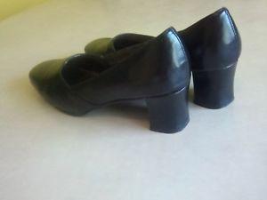 Black, 2 inch heels,by Tradition,closed toe,was