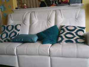 Bonded leather couch-Quick sale