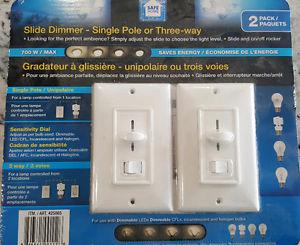Dimmer Switches - 2 pack from costco never opened