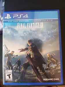 Final fantasy 15 ps4 for sale- will trade for battlefield 1