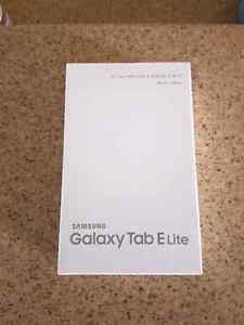 Galaxy tab E lite NEW in box