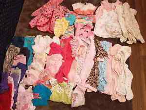 Girls clothes size 6 to 9 months