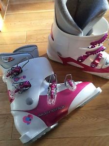 Girls ski boots.