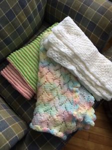 Handmade baby blankets