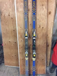 Head skis with Salomon 997 bindings