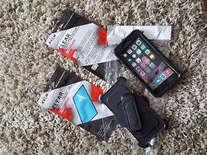I phone 6S hard case w/Belt clip