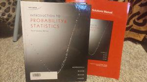 Introduction to Probability and Statistics textbook for sale