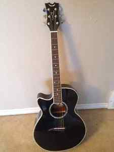 **LEFT HANDED DEAN GUITAR**WITH HARD SHELL CASE**