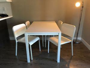 Must sell - table and 4 chairs