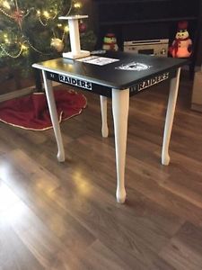 Oakland Raiders End Table