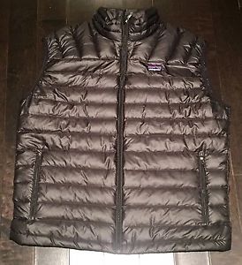Patagonia Insulated Down Vest, Black, Size L