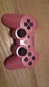 Pink Ps3 sixais duel shock 3 controller