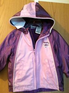 Purple fall coat size 2