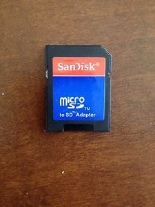 SanDisk Micro SD Adapter