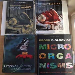 Second Year U of S Textbooks