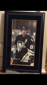 Sidney Crosby frame worth canvas
