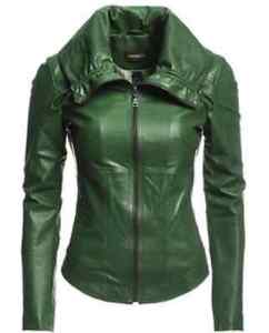Size XL Green Danier Leather Jacket