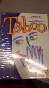 Taboo board game new unopened