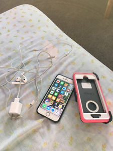 Unlocked iphone 6s Rose gold 16Gb
