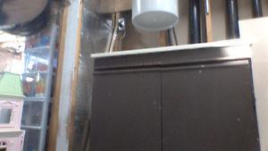Vanity with sink