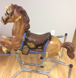 Vintage spring horse