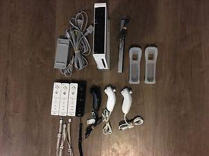 WII Console and accessories