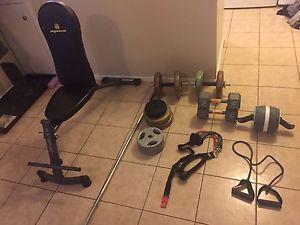 Whole home weight training set