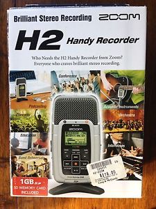 Zoom H2 recorder