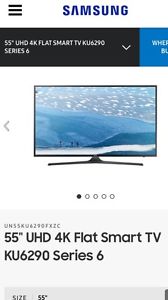 55" UHD 4K Flat Smart TV KU Series 6
