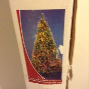 A 6 foot Fiber Optic Christmas Tree