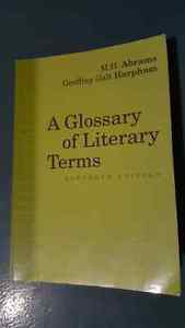 A Glossary of Literary Terms - Abrams and Harpham