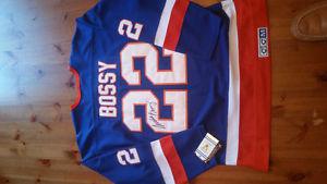 Autographed Mike Bossy jersey