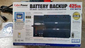 BATTERY BACK-UP/SURGE PROTECTOR