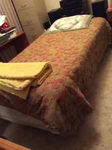 Bed with frame