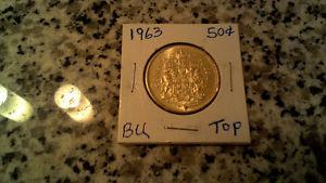  CANADA 50 CENT COIN BU TOP GRADE