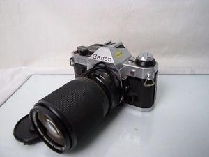 Canon AE-1 SLR / Macro focusing zoom lens 