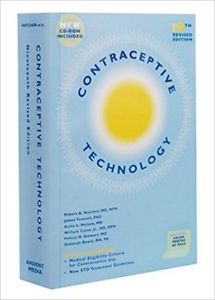 Contraceptive Technology 19th Ed.
