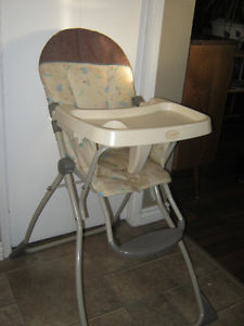 Cosco folding high chair