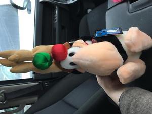 Dakin Christmas Opus N'Bill Reindeer Toy Bloom County ()