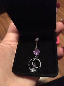 Dangle belly ring