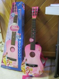 Disney Princess Acoustic Guitar. one string missing