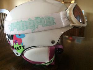 Girl's Helmet/Goggle Combo