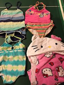 Girls size 4/5 swimsuit lot