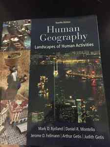 Human Geography  Textbook - Lanscapes of Human Geography