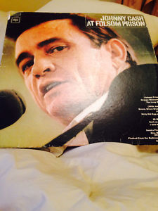 Johnny Cash " At Folsom Prison" record